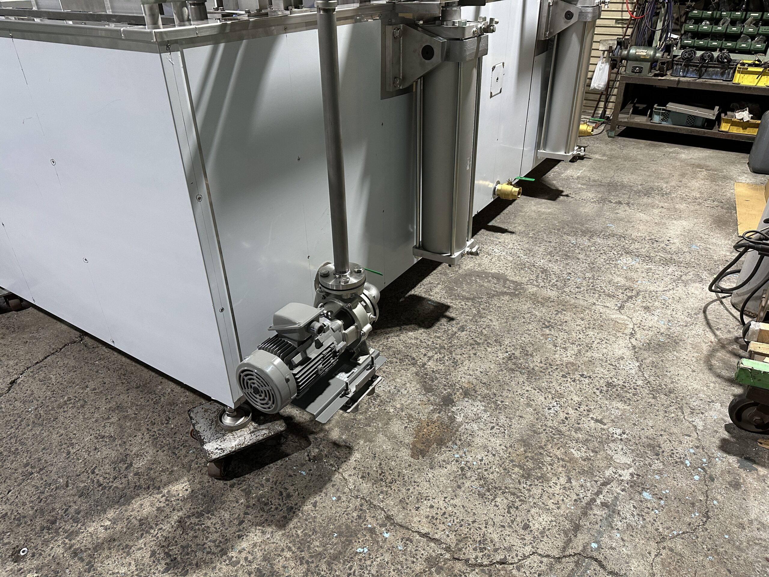 食品機械で使われているポンプ